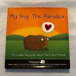 'My Dog: The Paradox' Book - Orange and Green